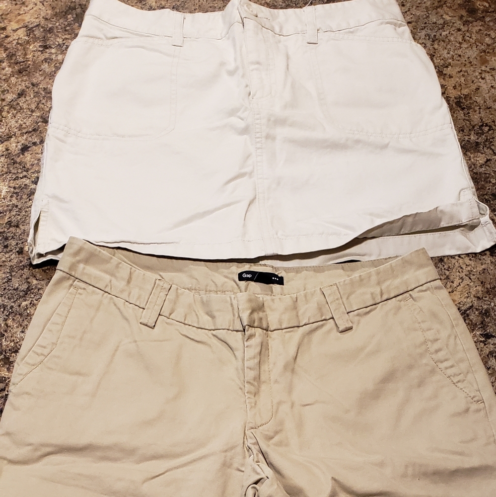 Bundle Womens skirt/ shorts size 4